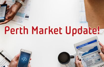 Perth Market Update with stats for REntal & Sales